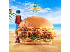 Burger O'Clock Summer Feast Deal 1 For Rs.699/-